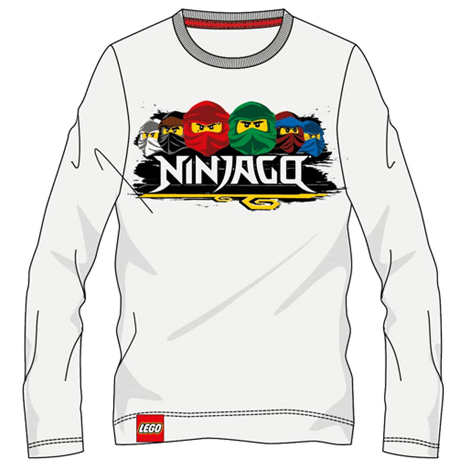 Lego Ninjago Team Kinder Langarm T-Shirt, Oberteil Produktfoto