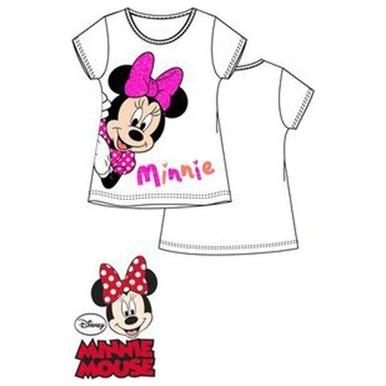 Disney Minnie Surprise Kinder Kurzarm T-Shirt, Top Produktfoto