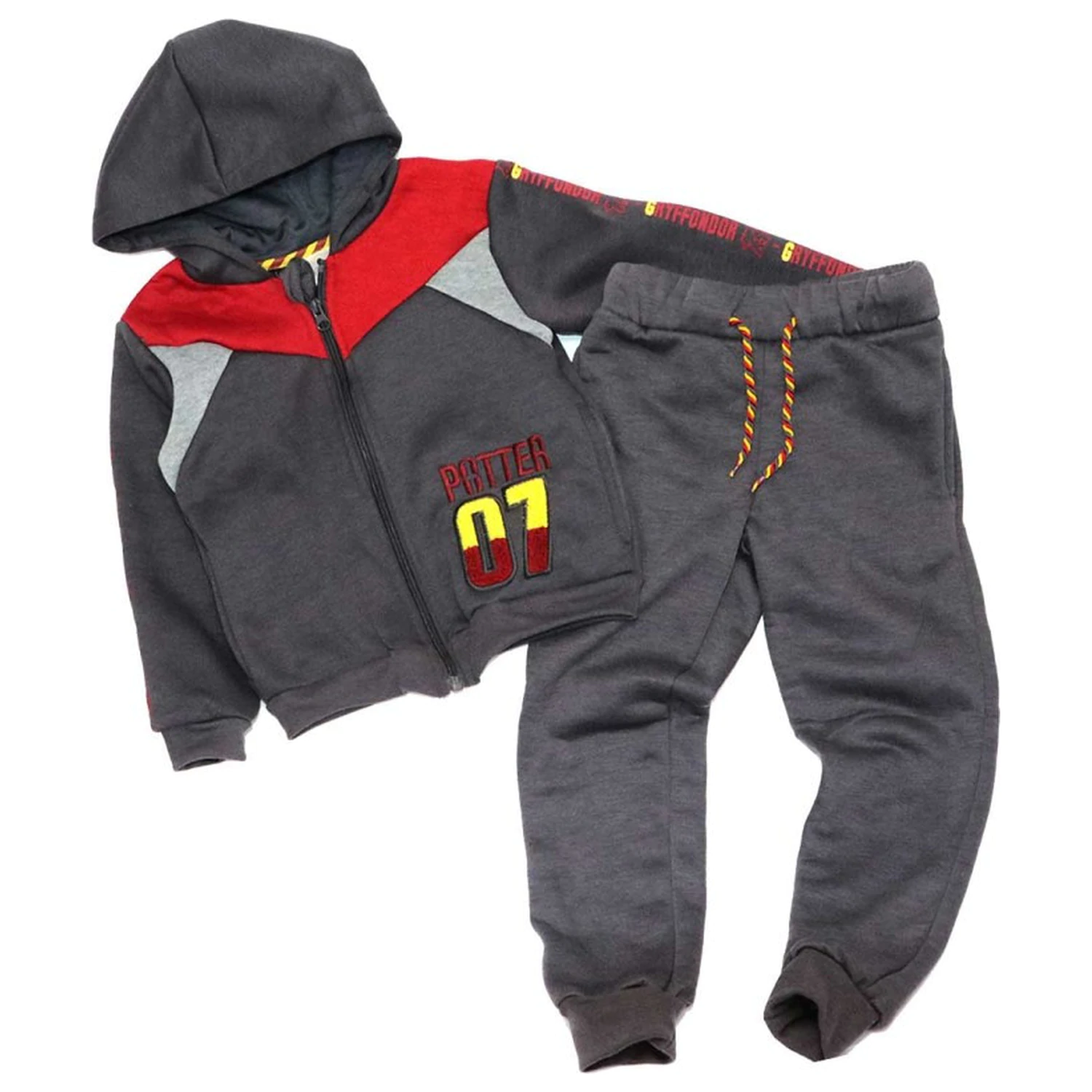 Harry Potter Quidditch Grey Kinder Trainingsanzug, Jogging Set Produktfoto