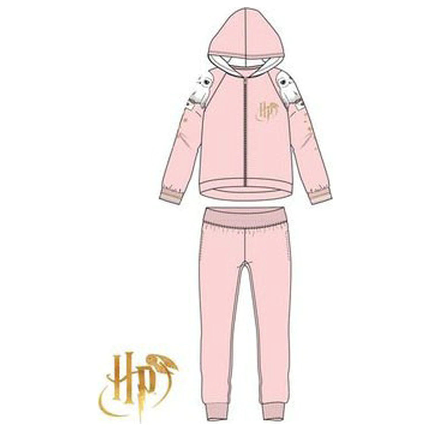 Harry Potter Hedwig Kinder Jogginganzug Set Produktfoto