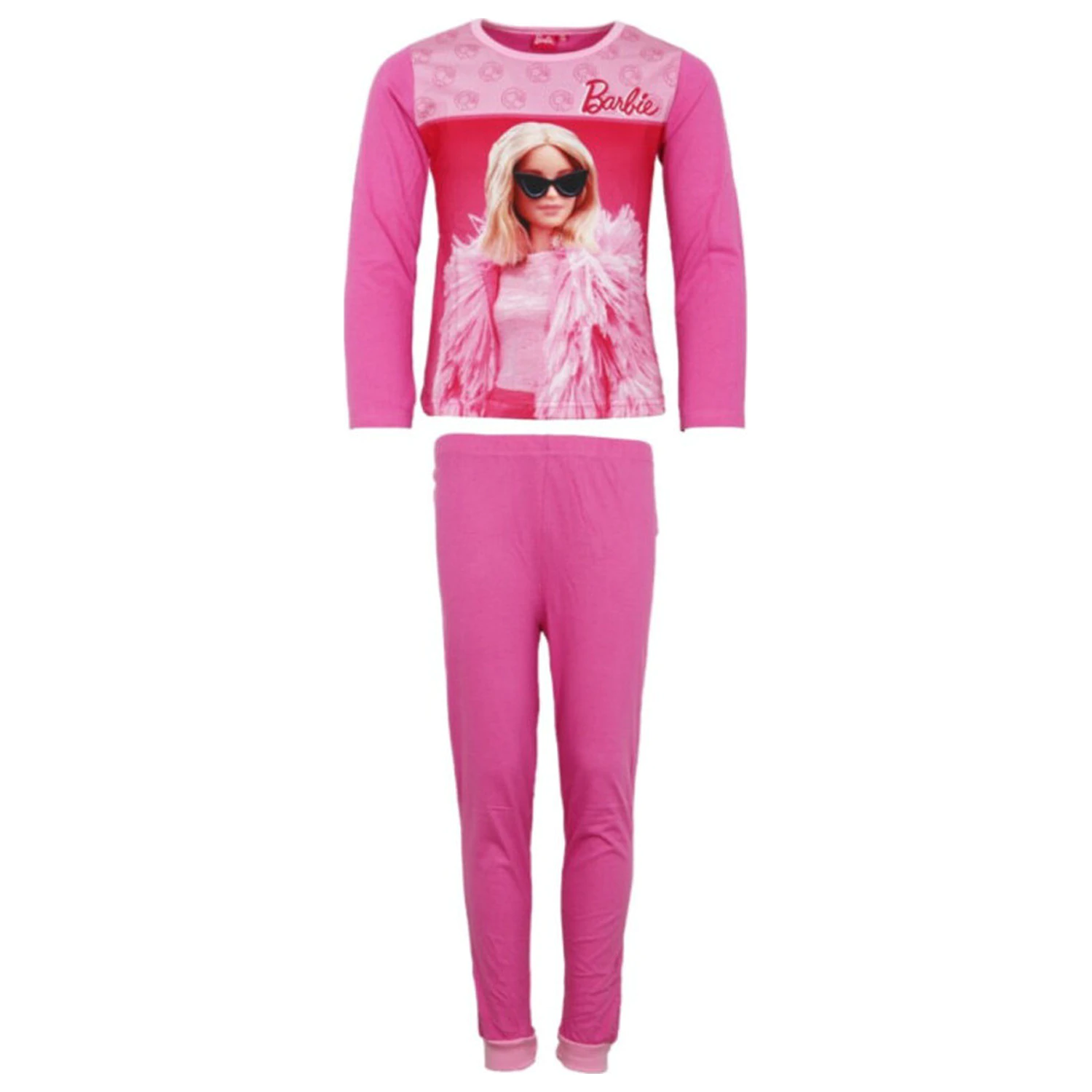 Barbie Elegant Pink Kinder Lang Pyjamas Produktfoto