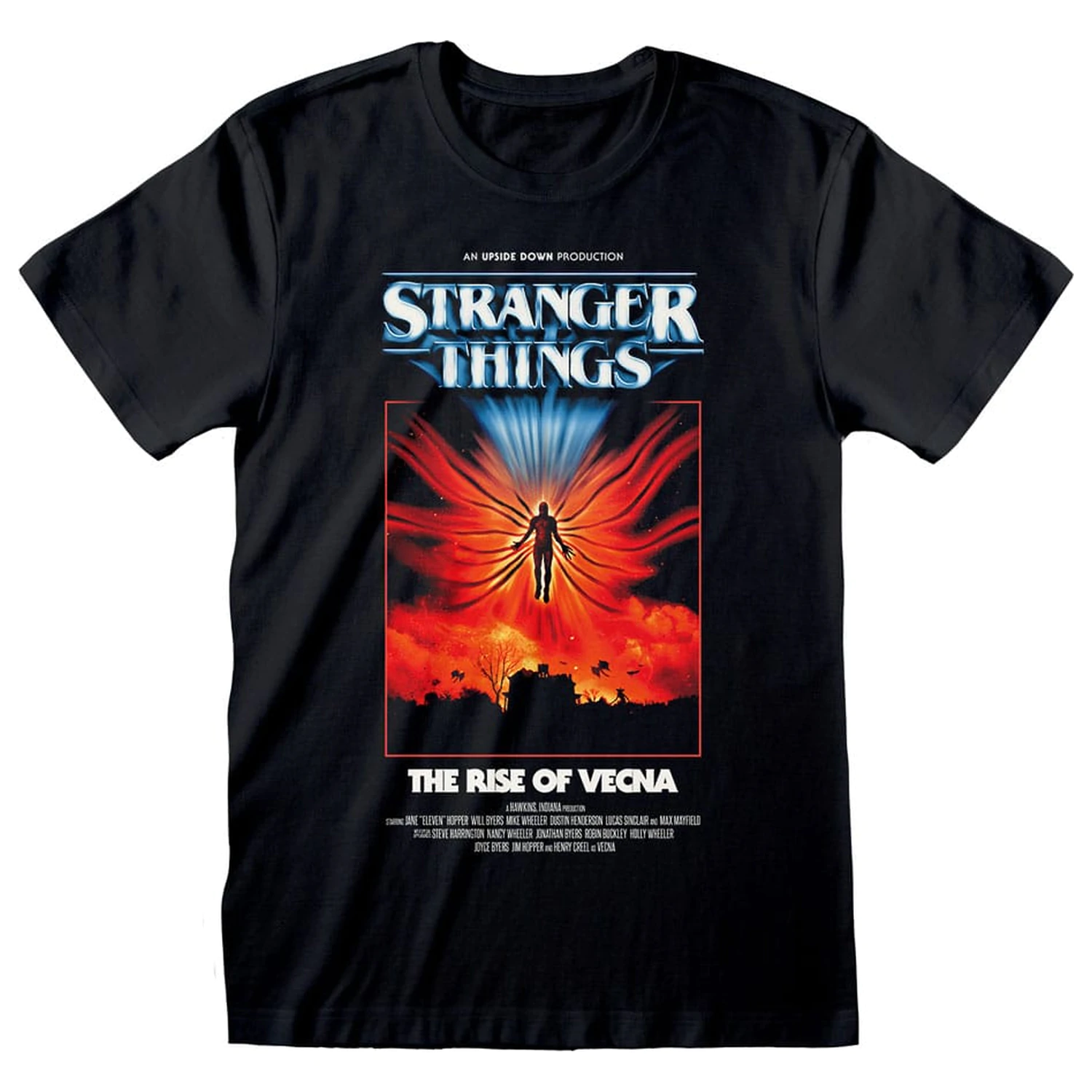 Stranger Things T-Shirt Rise Of Vecna Poster Produktfoto