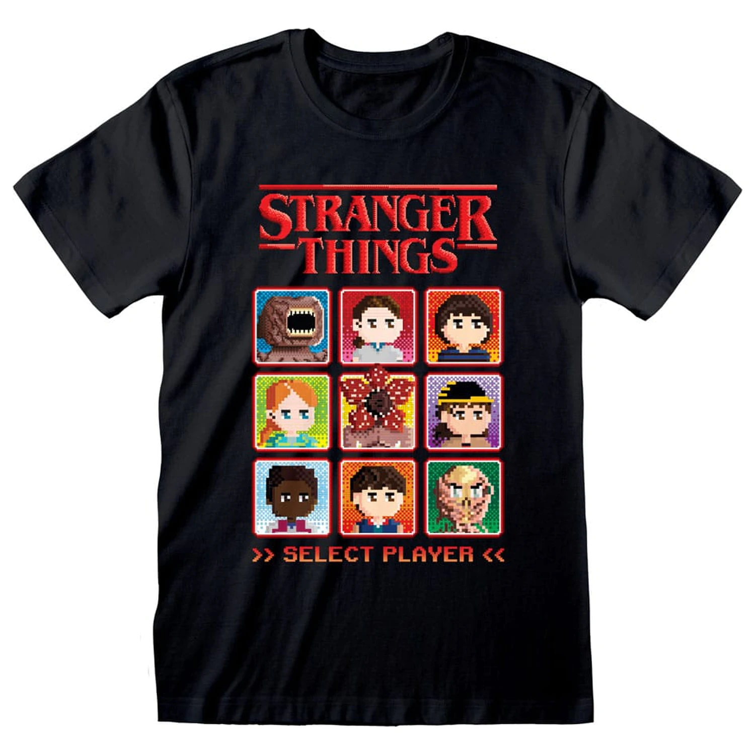 Stranger Things T-Shirt Select Spieler Produktfoto