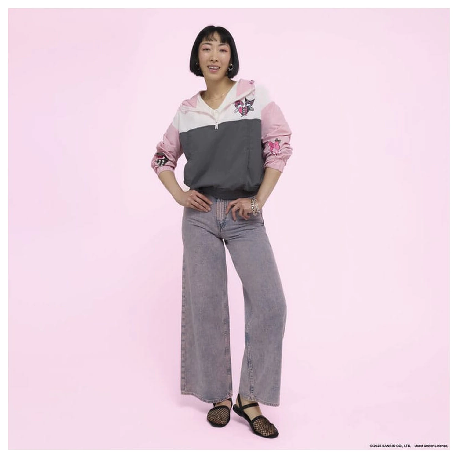 Sanrio by Loungefly Windbreaker Jacke My Melody and Kuromi Produktfoto