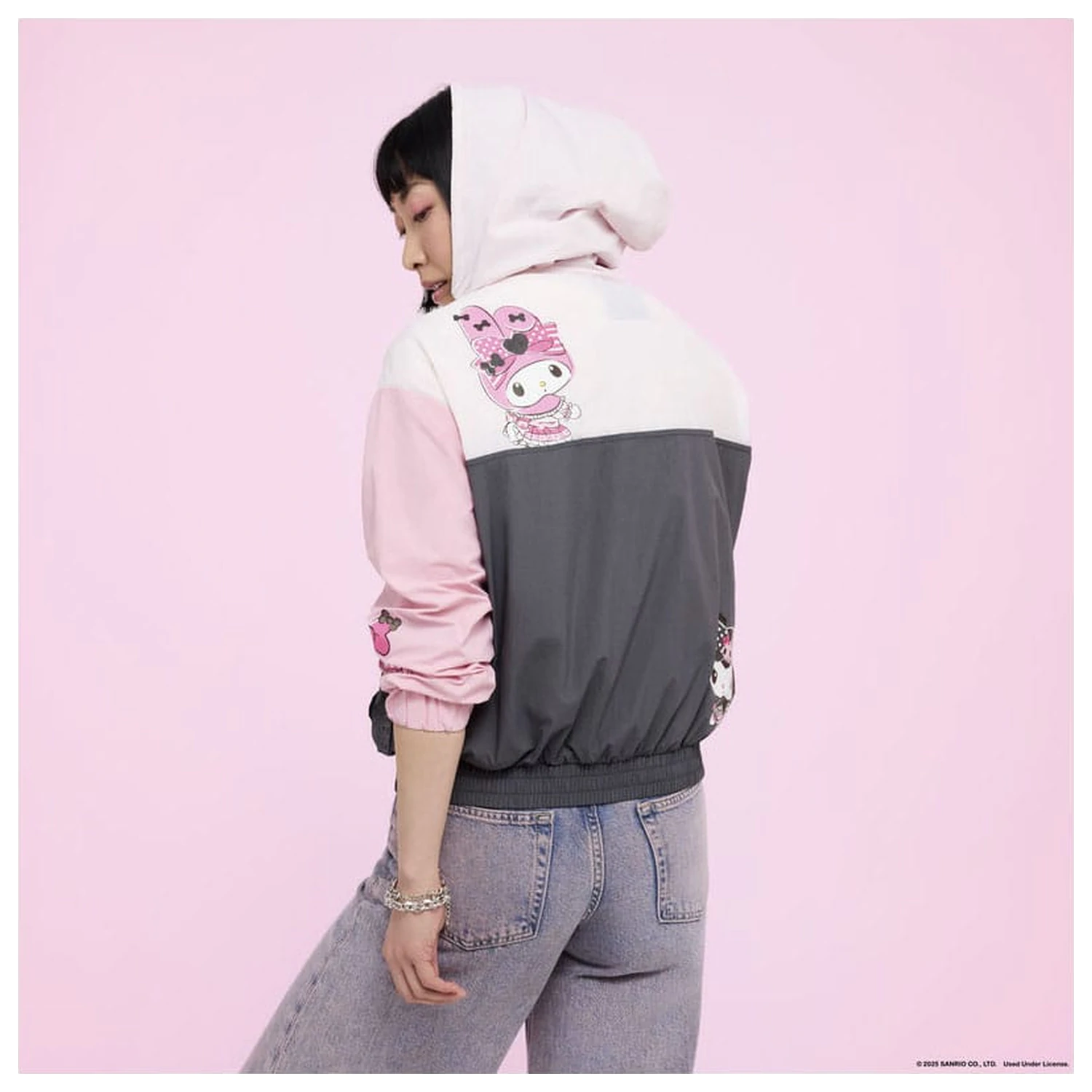 Sanrio by Loungefly Windbreaker Jacke My Melody and Kuromi Produktfoto