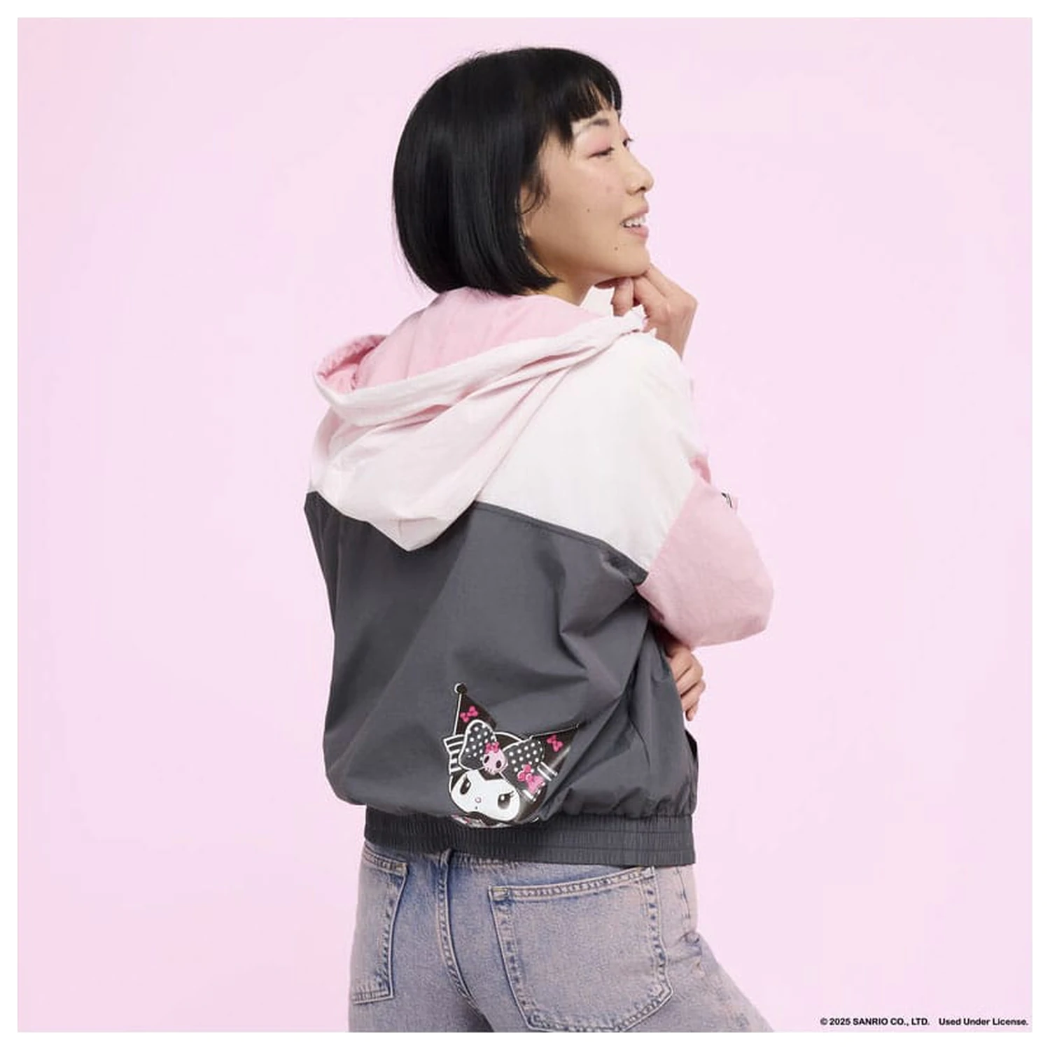 Sanrio by Loungefly Windbreaker Jacke My Melody and Kuromi Produktfoto