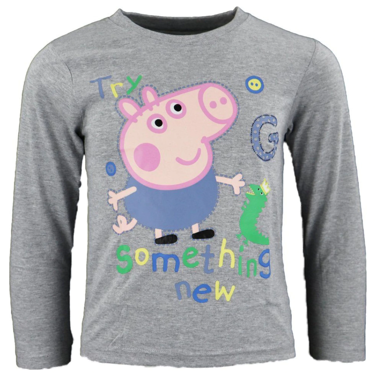 Peppa Pig Something New Kinder Langarm T-Shirt / Oberteil Produktfoto