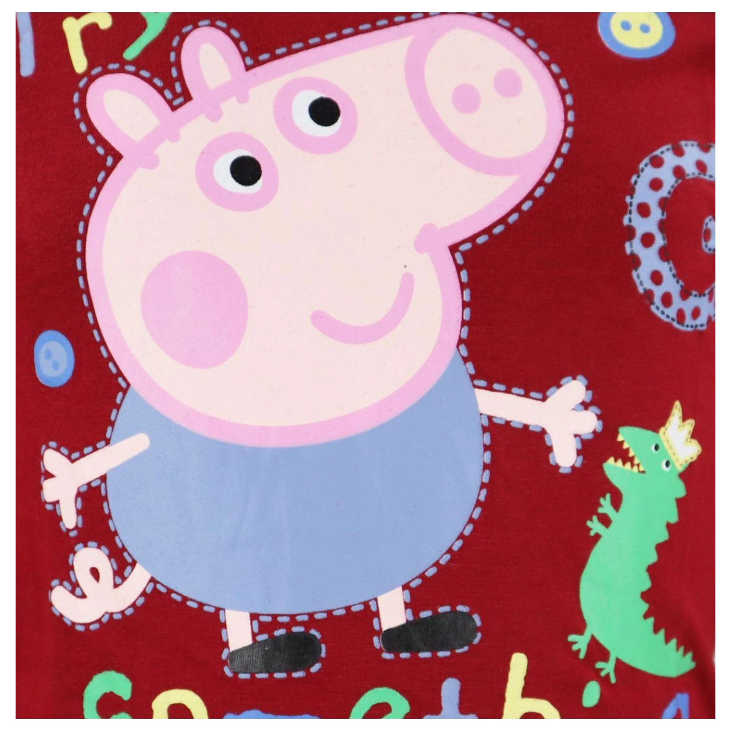 Peppa Pig Something New Red Kinder Langarm-T-Shirt Oberteil Produktfoto