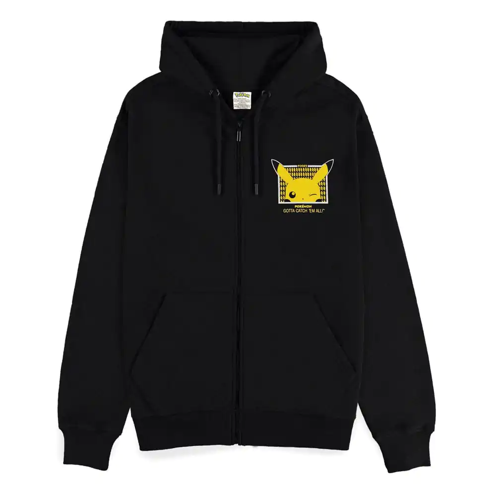 Pokémon Zipper Kapuzenpullover Gotta Catch 'em All Pikachu Produktfoto