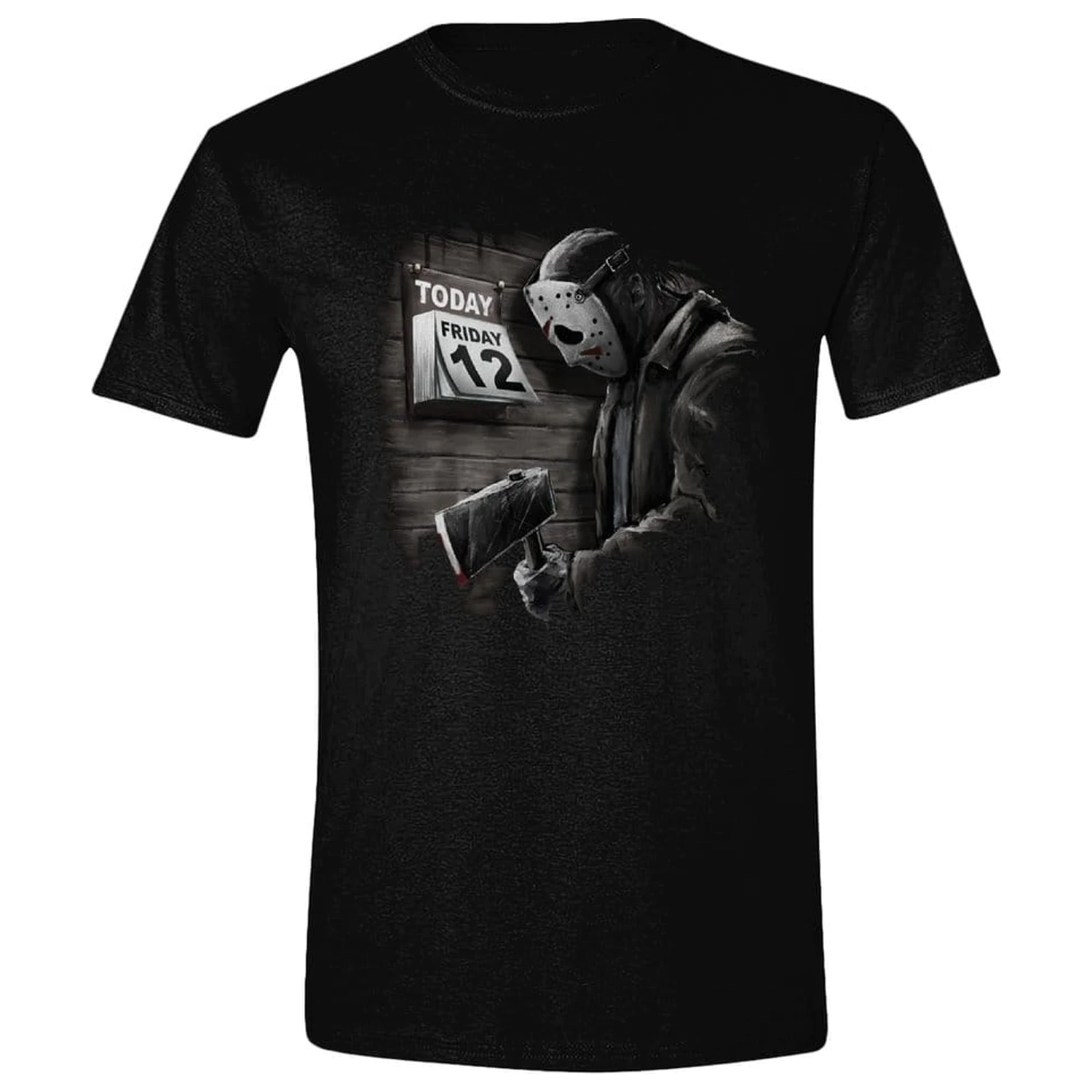 Friday the 13th T-Shirt Friday 12th Sad Produktfoto