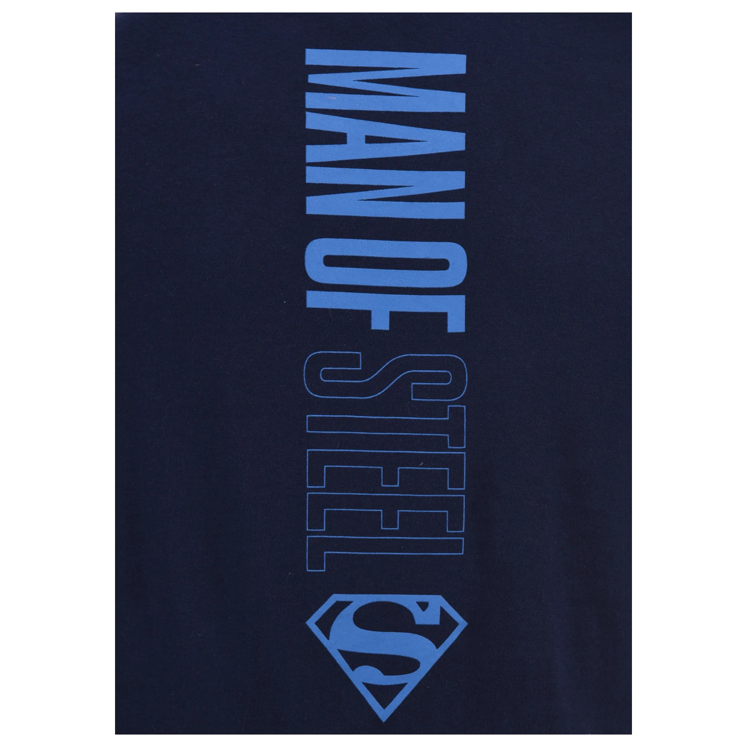 Superman Man of Steel Herren Kurzarm-T-Shirt, Oberteil Produktfoto