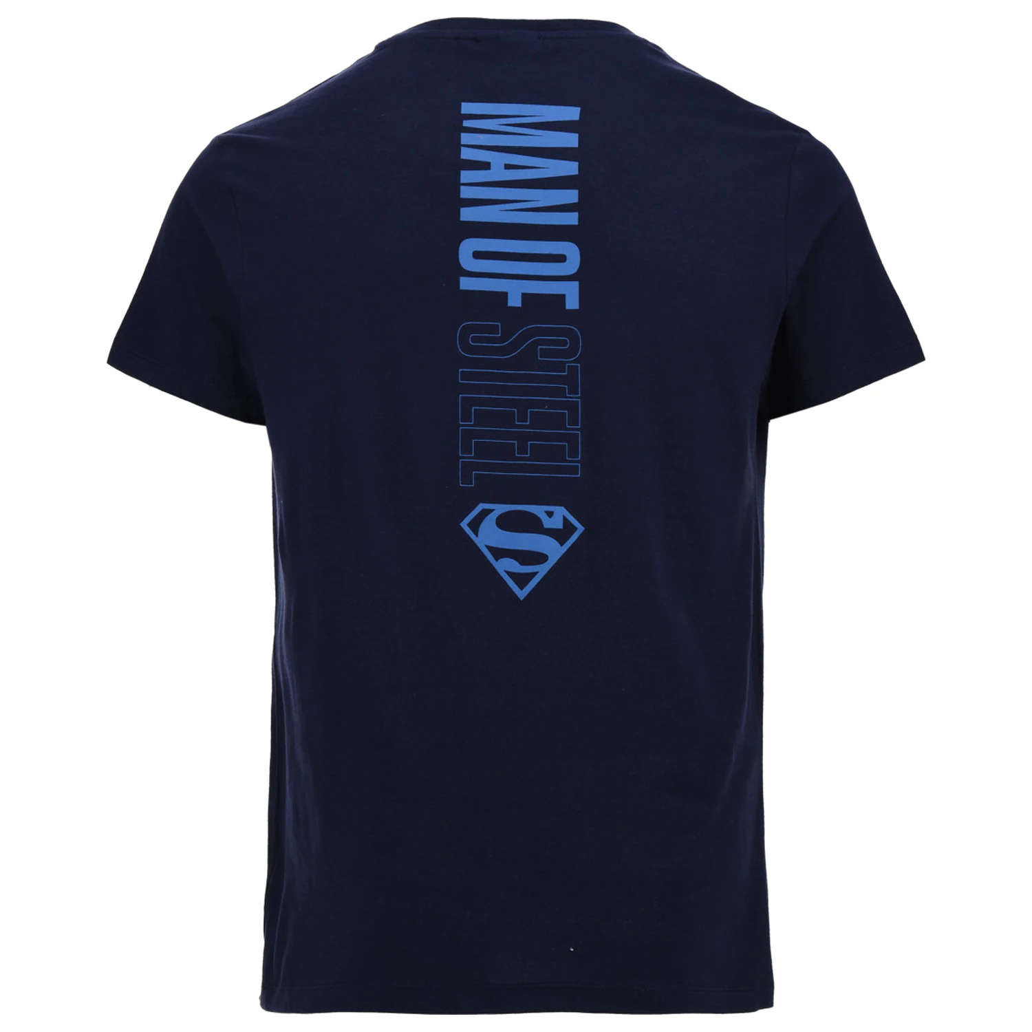 Superman Man of Steel Herren Kurzarm-T-Shirt, Oberteil Produktfoto