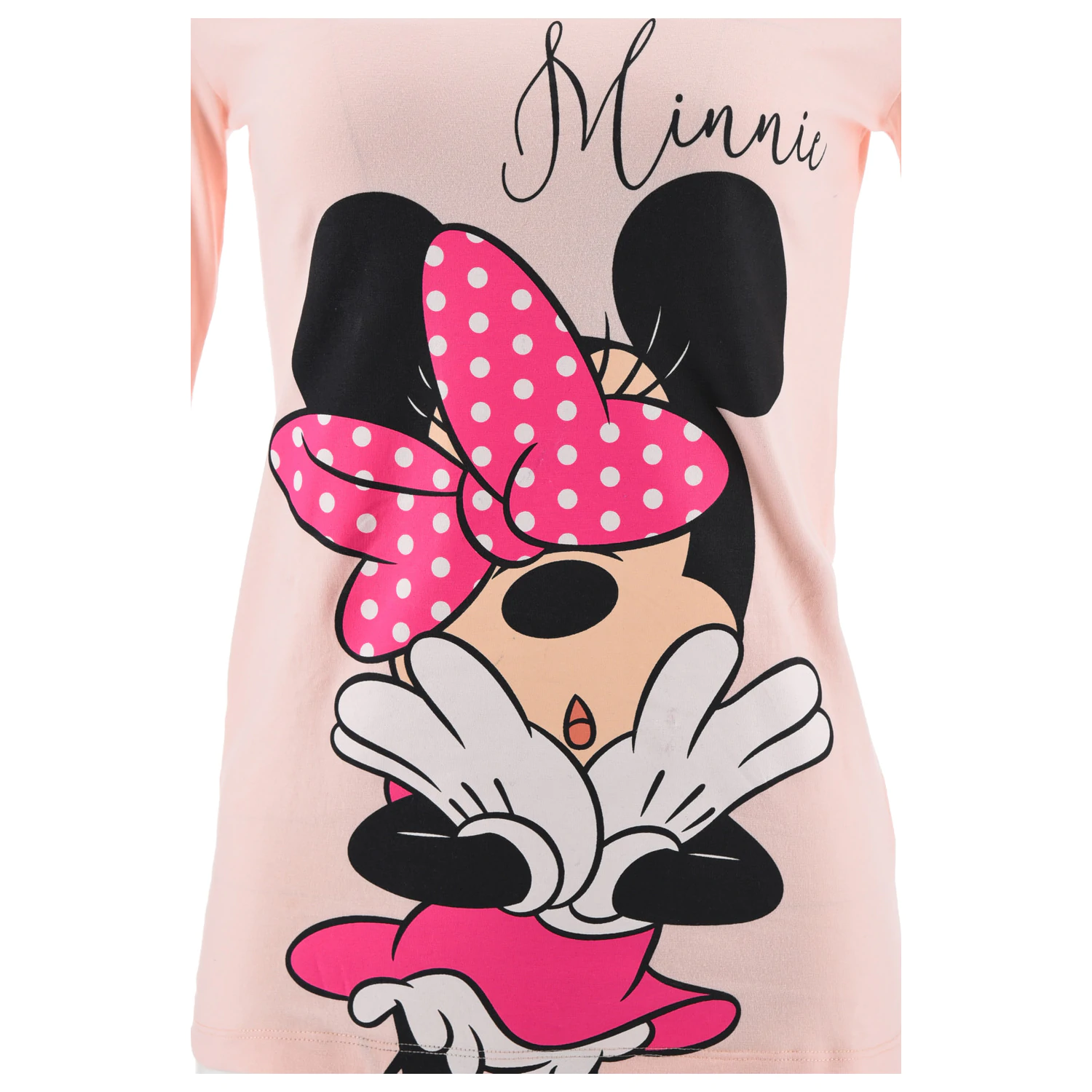 Disney Minnie Pinky Damen Langarmshirt, Oberteil Produktfoto