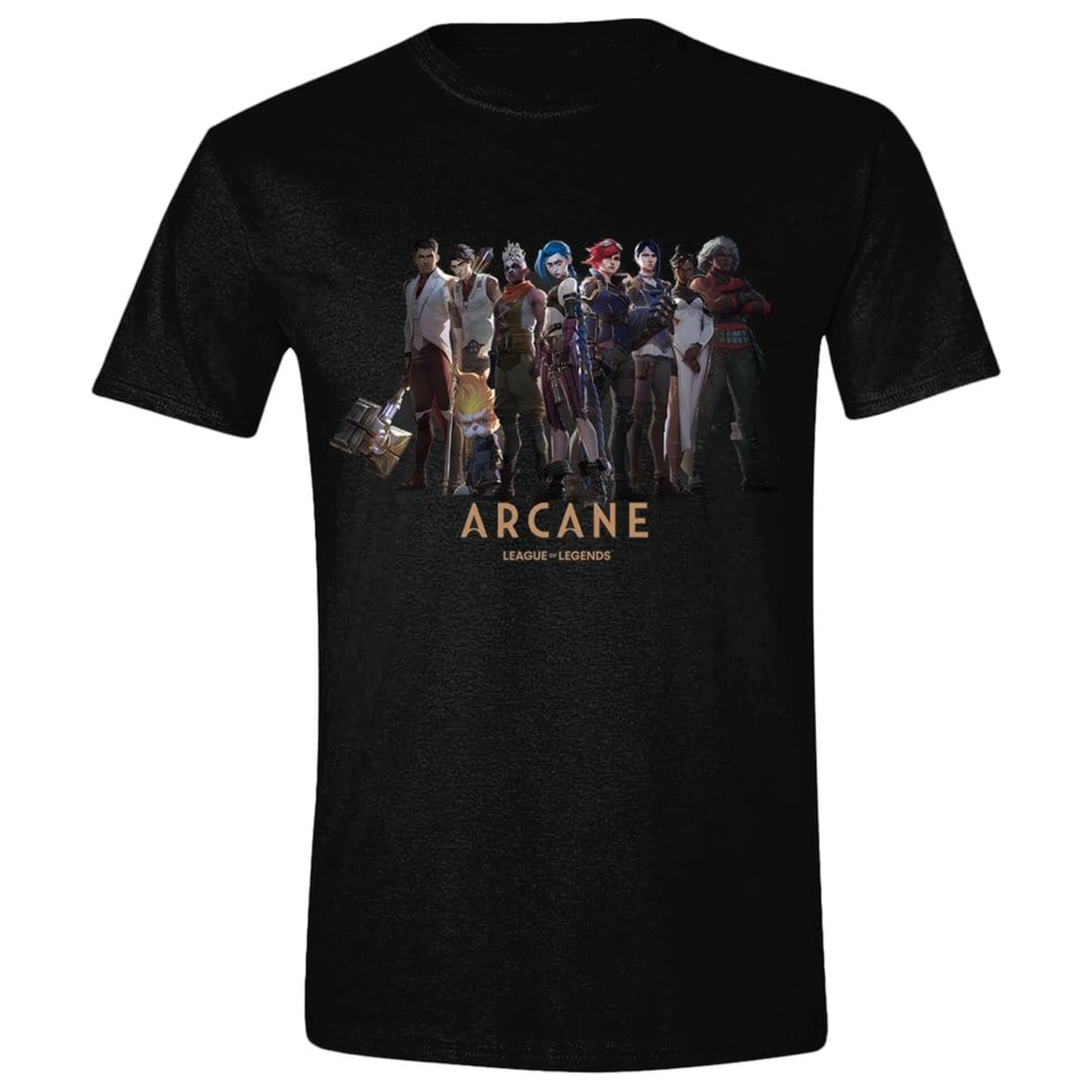 Arcane T-Shirt Charaktere Produktfoto