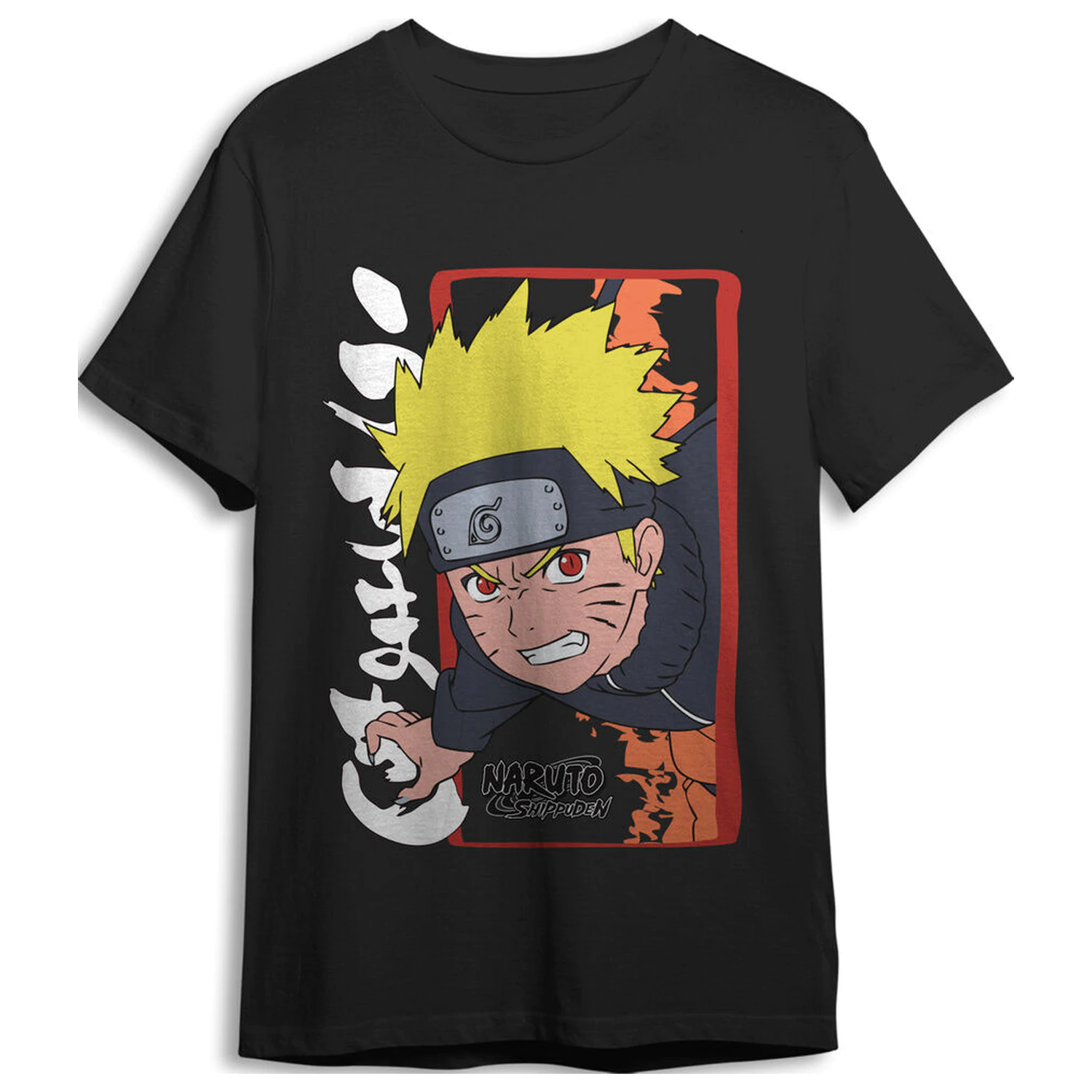 Naruto Shippuden Erwachsenen T-Shirt Produktfoto