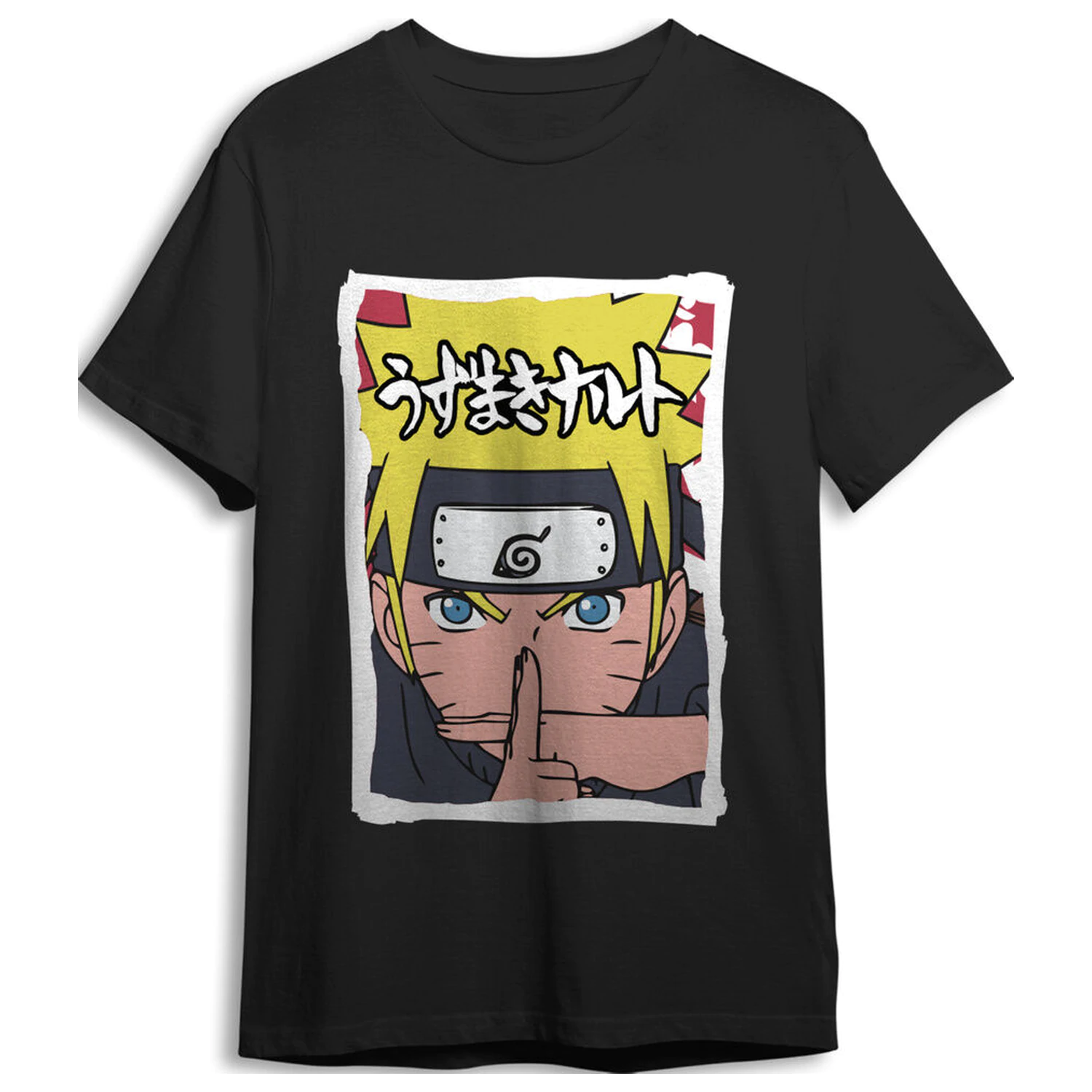 Naruto Shippuden Erwachsenen T-Shirt Produktfoto