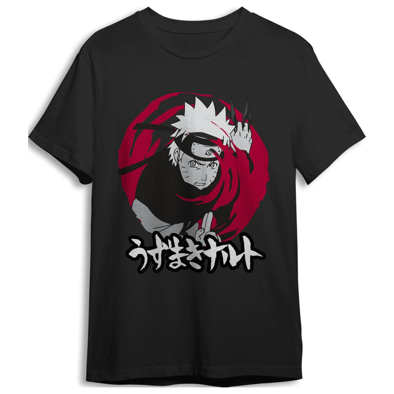 Naruto Shippuden Erwachsenen T-Shirt Produktfoto