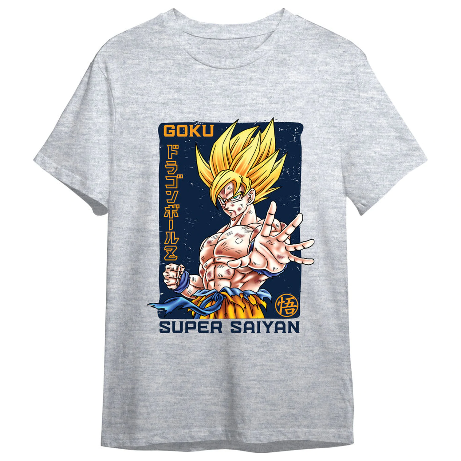 Dragon Ball Goku Super Saiyan erwachsenes T-Shirt Produktfoto
