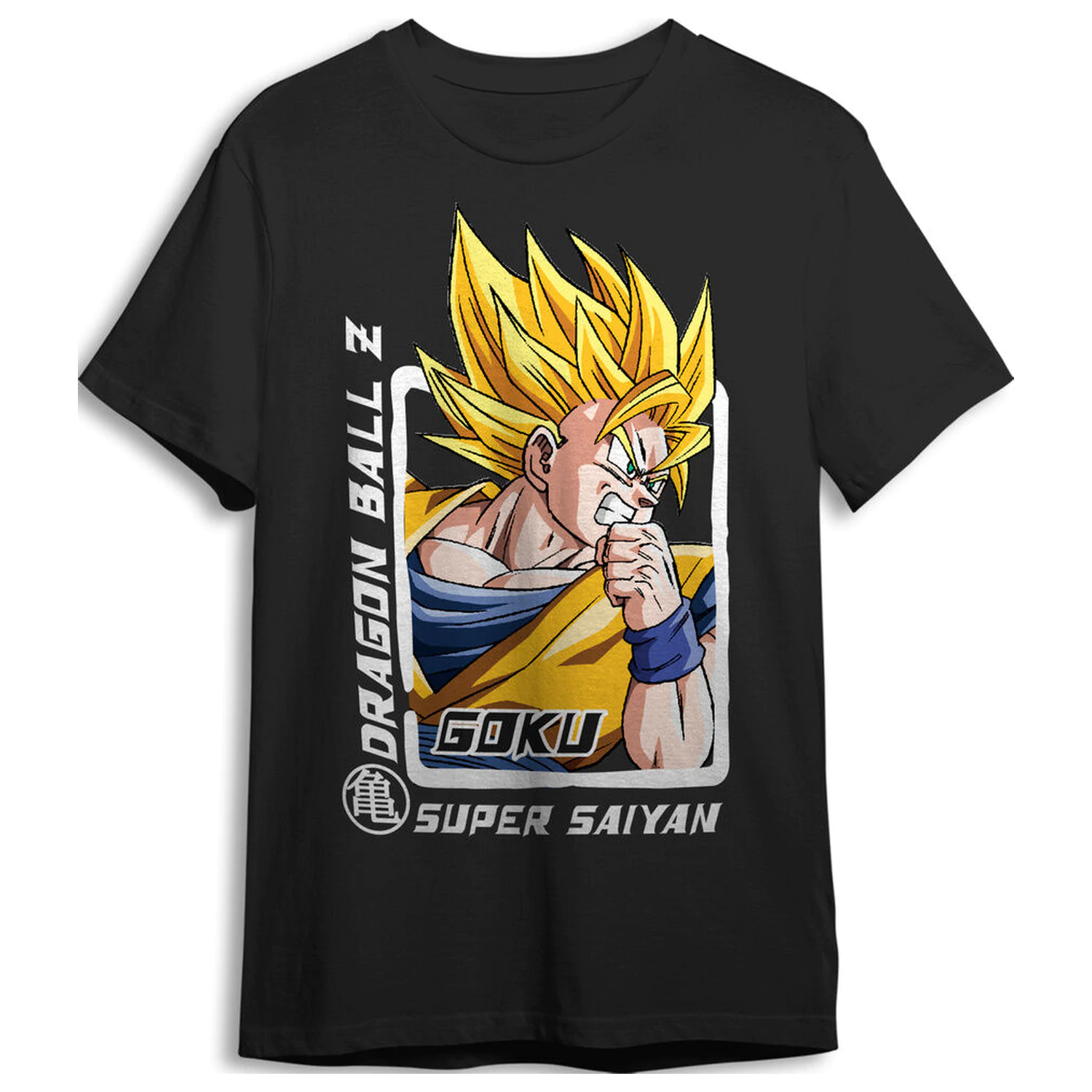 Dragon Ball Z Goku Super Saiyan Erwachsenen T-Shirt Produktfoto
