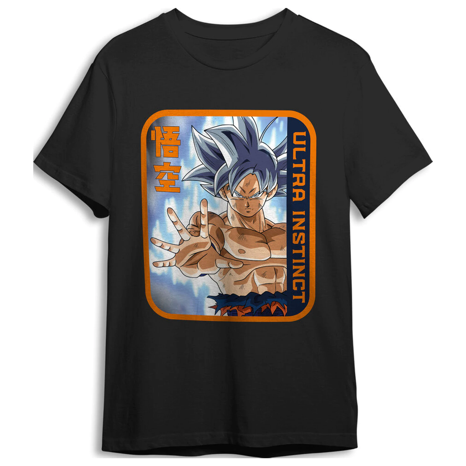 Dragon Ball Super Goku Ultrainstinct T-Shirt für Erwachsene Produktfoto
