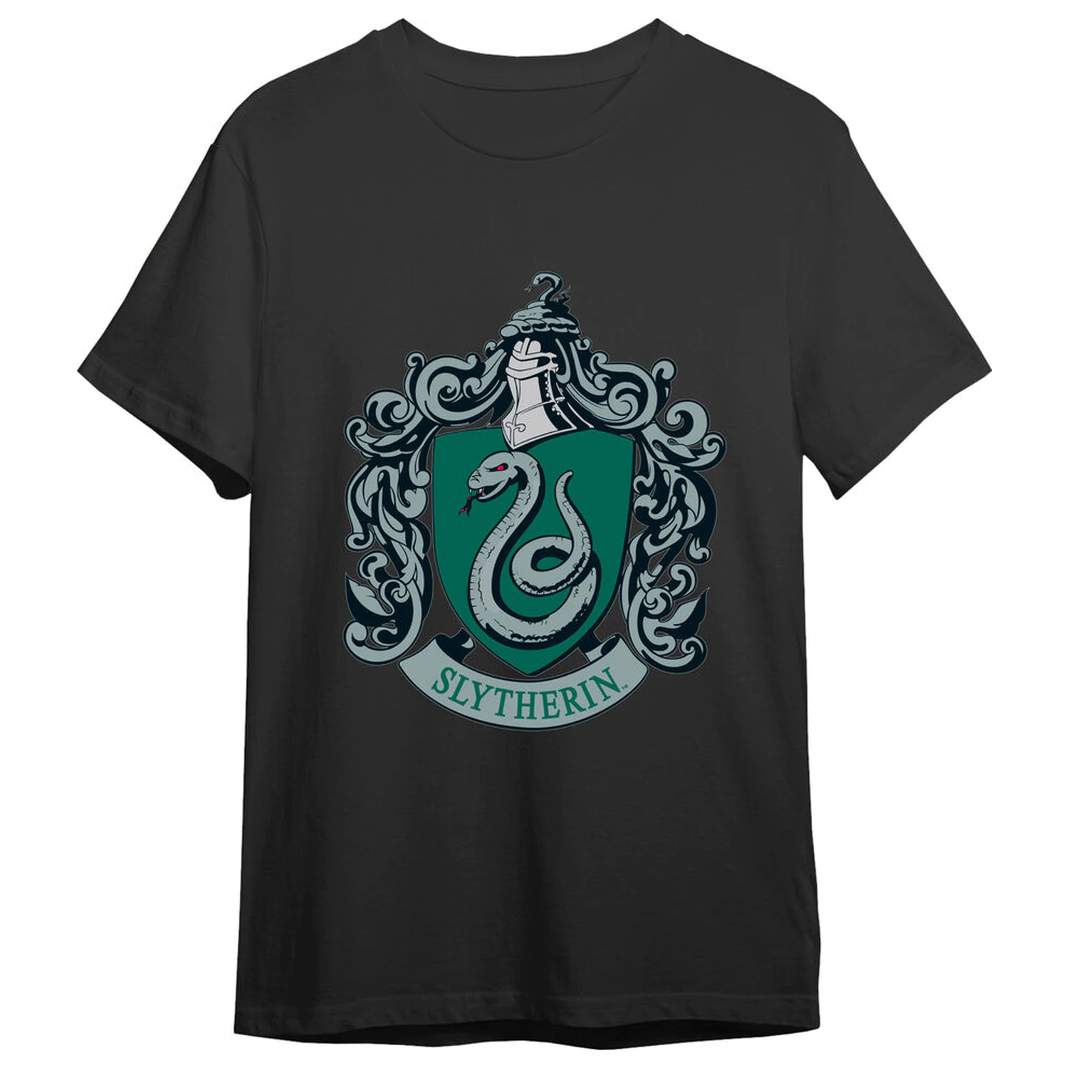 Harry Potter Slytherin Erwachsenen T-Shirt Produktfoto