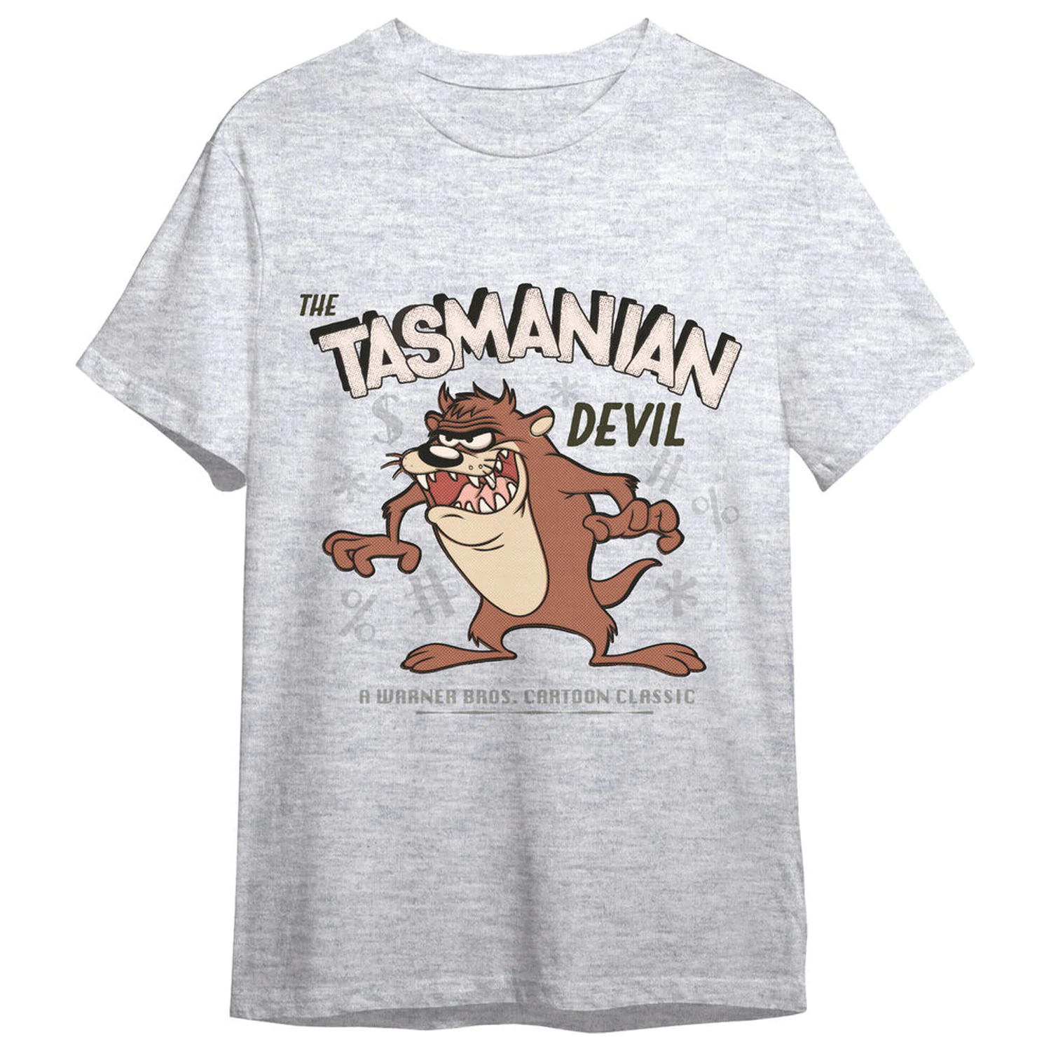 Looney Tunes Tasmanian Devil Erwachsenen-T-Shirt Produktfoto