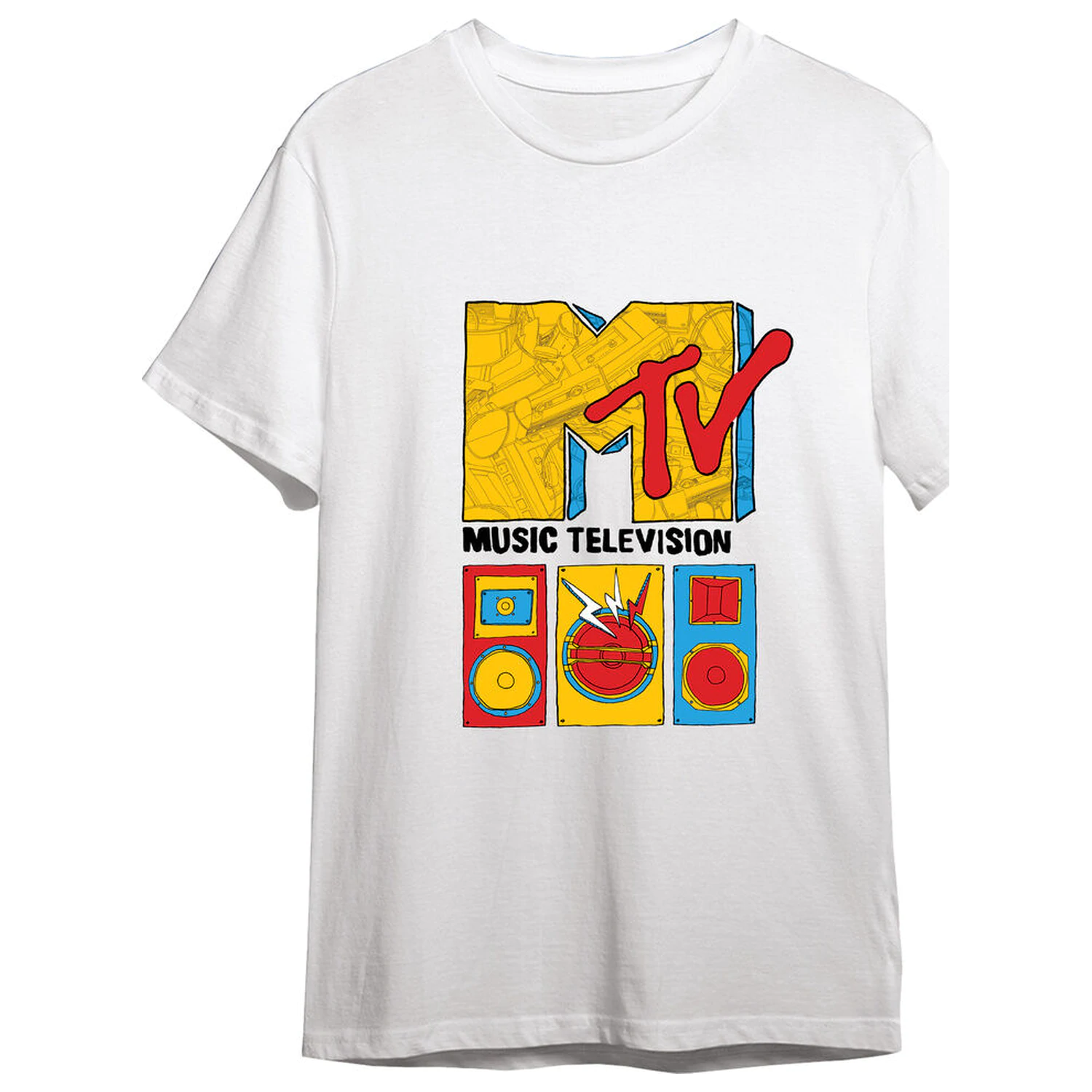 MTV Logo erwachsenen T-Shirt Produktfoto