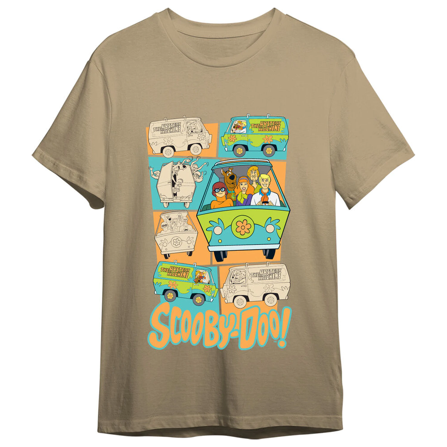 Scooby Doo Van Erwachsenen-T-Shirt Produktfoto