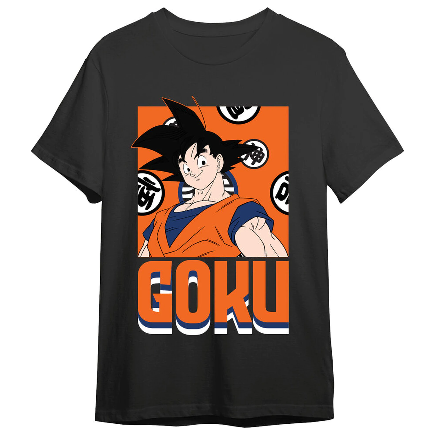 Dragon Ball Goku Erwachsenen T-Shirt Produktfoto