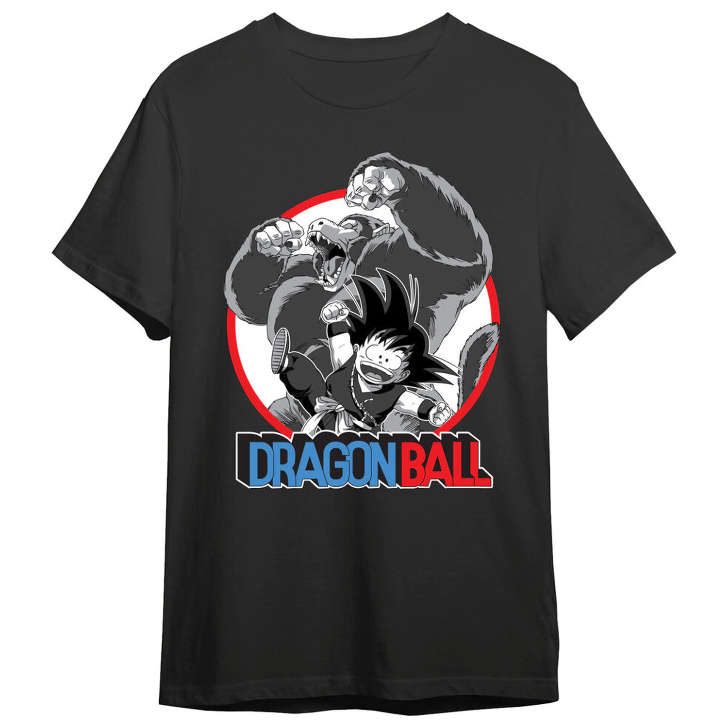 Dragon Ball Goku Erwachsenen T-Shirt Produktfoto