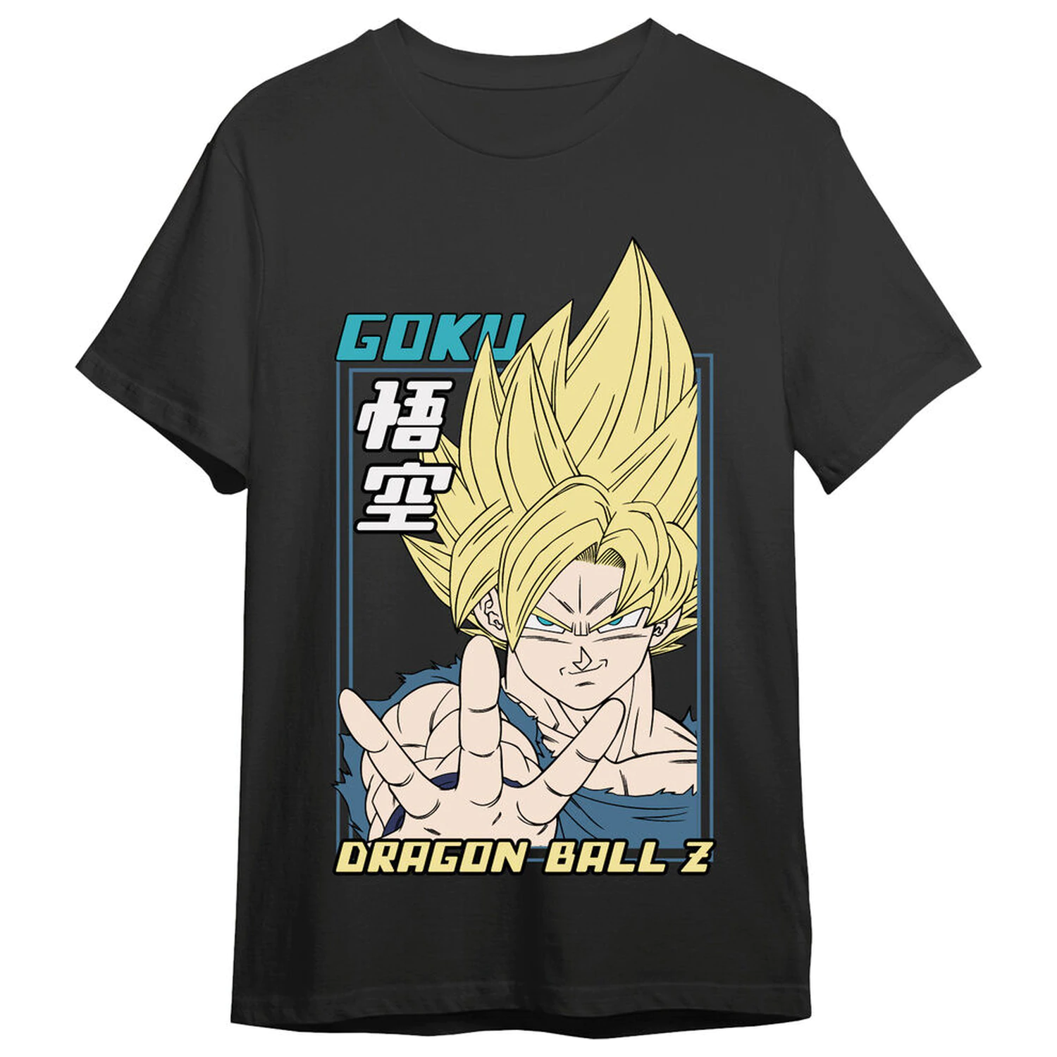 Dragon Ball Z Goku Erwachsenen-T-Shirt Produktfoto