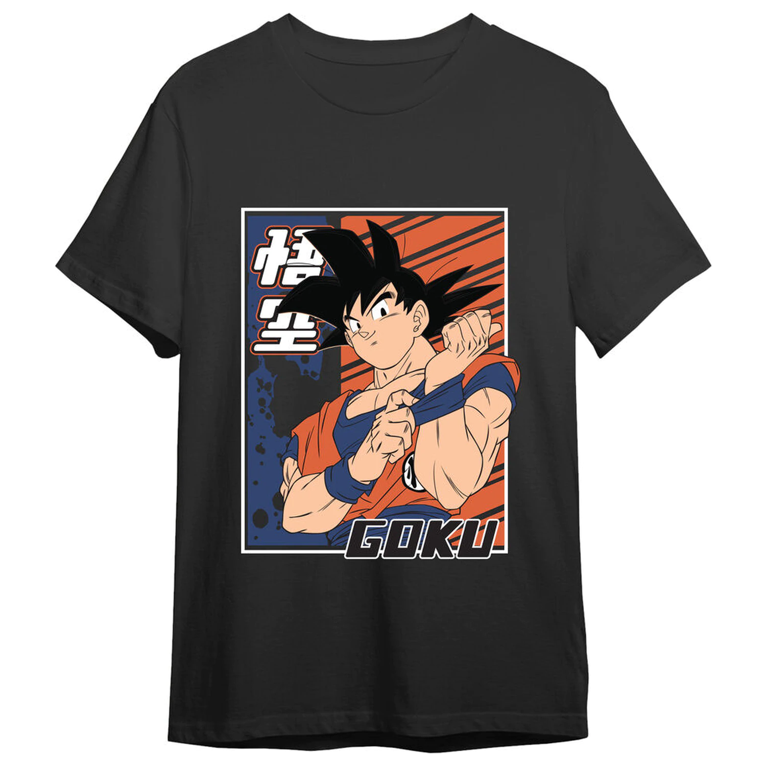 Dragon Ball Super Goku Erwachsenen T-Shirt Produktfoto