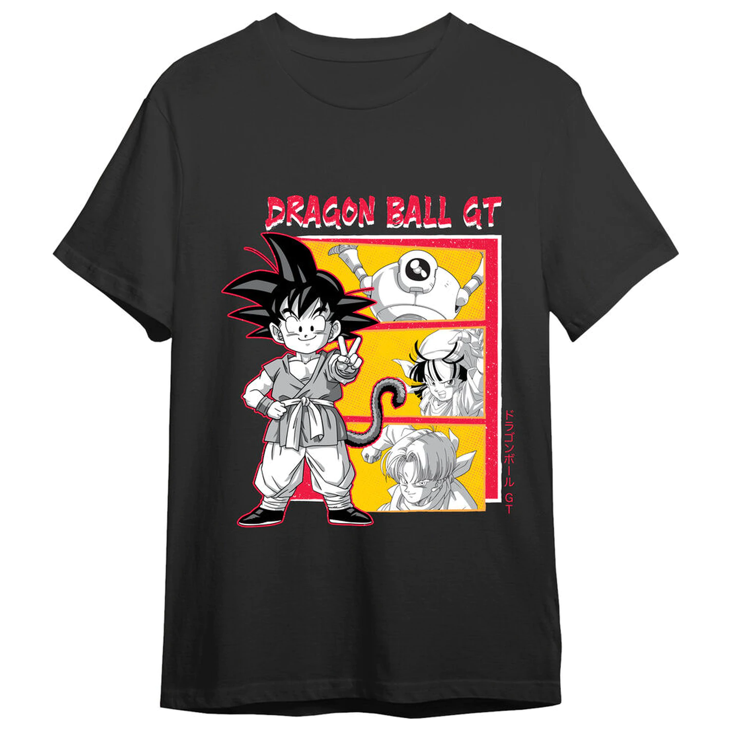 Dragon Ball GT Goku Erwachsenen T-Shirt Produktfoto