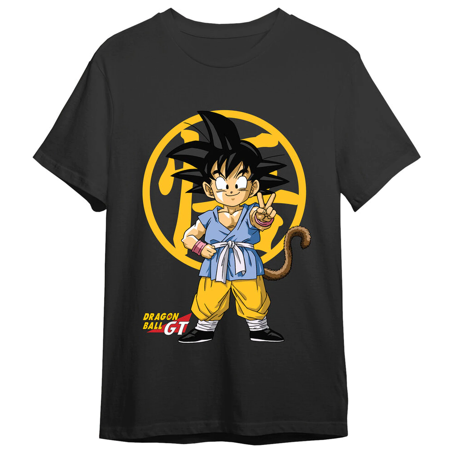 Dragon Ball GT Goku Erwachsenen T-Shirt Produktfoto