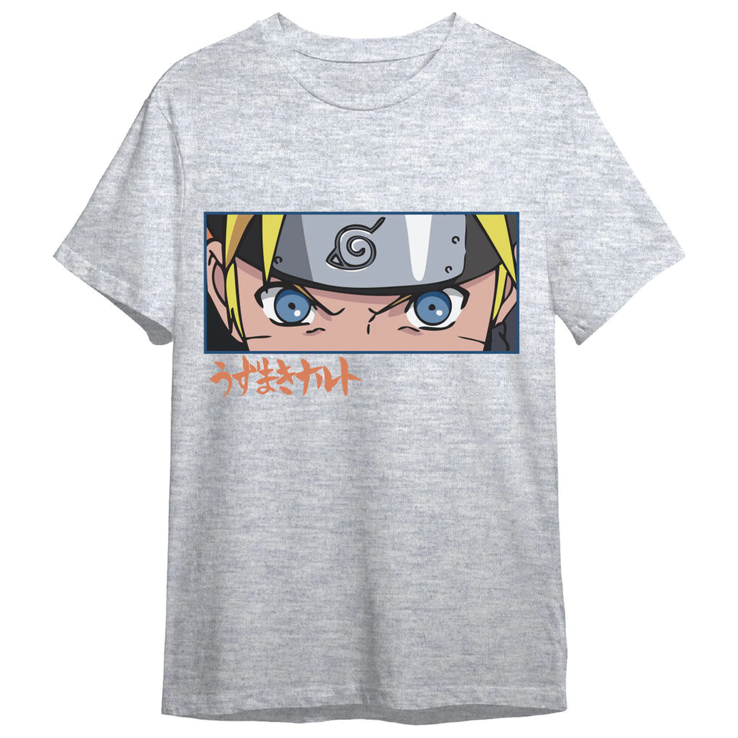 Naruto Shippuden Naruto Eyes Erwachsenen T-Shirt Produktfoto