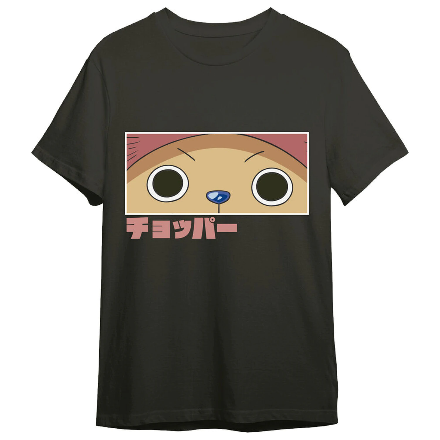 One Piece Chopper Eyes erwachsenes T-Shirt Produktfoto