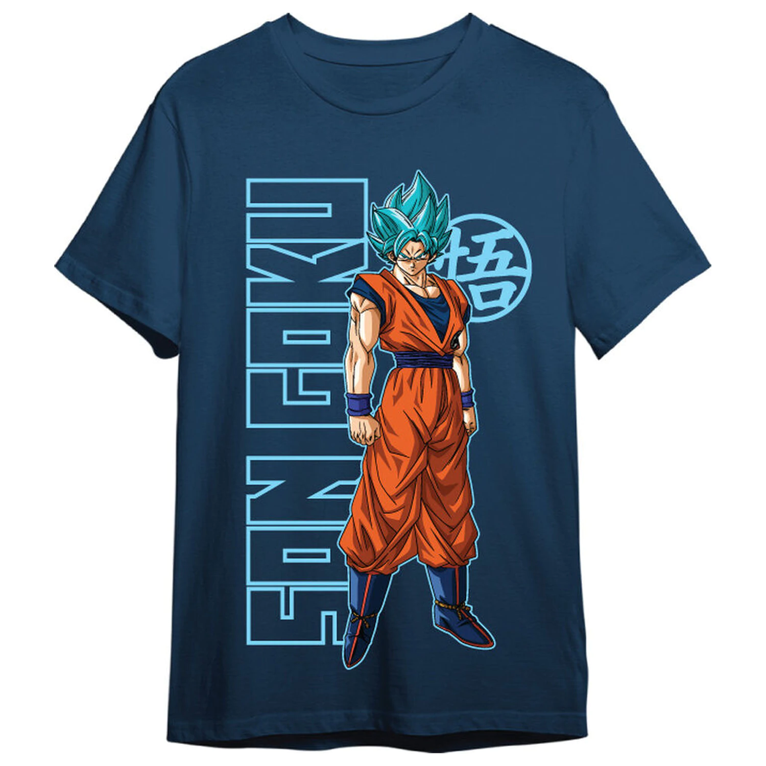 Dragon Ball Super Goku Super Saiyan erwachsenes T-Shirt Produktfoto
