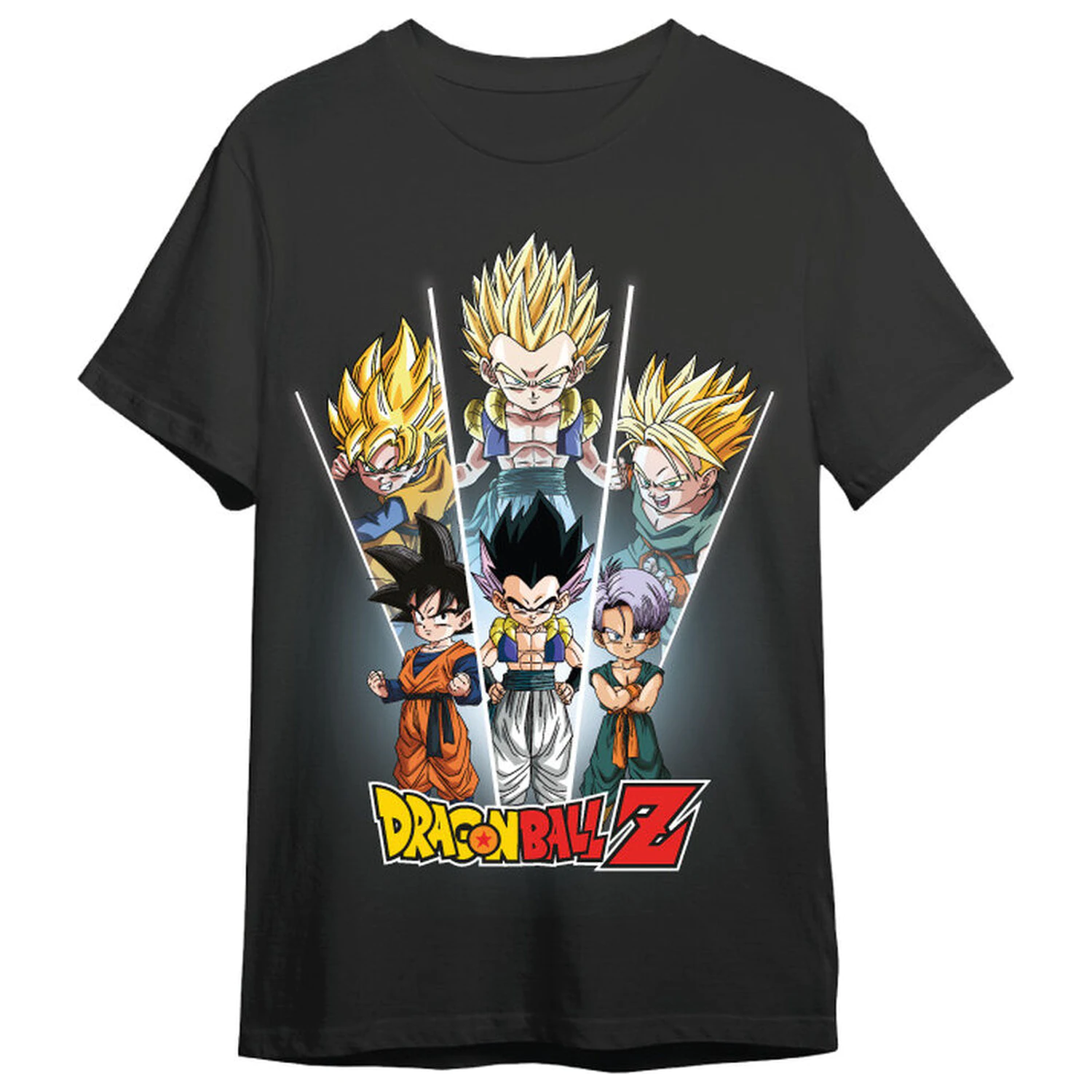 Dragon Ball Z Gotrunks Erwachsenen T-Shirt Produktfoto