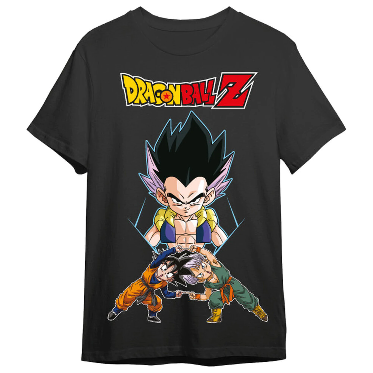 Dragon Ball Z Gotrunks Erwachsenen T-Shirt Produktfoto