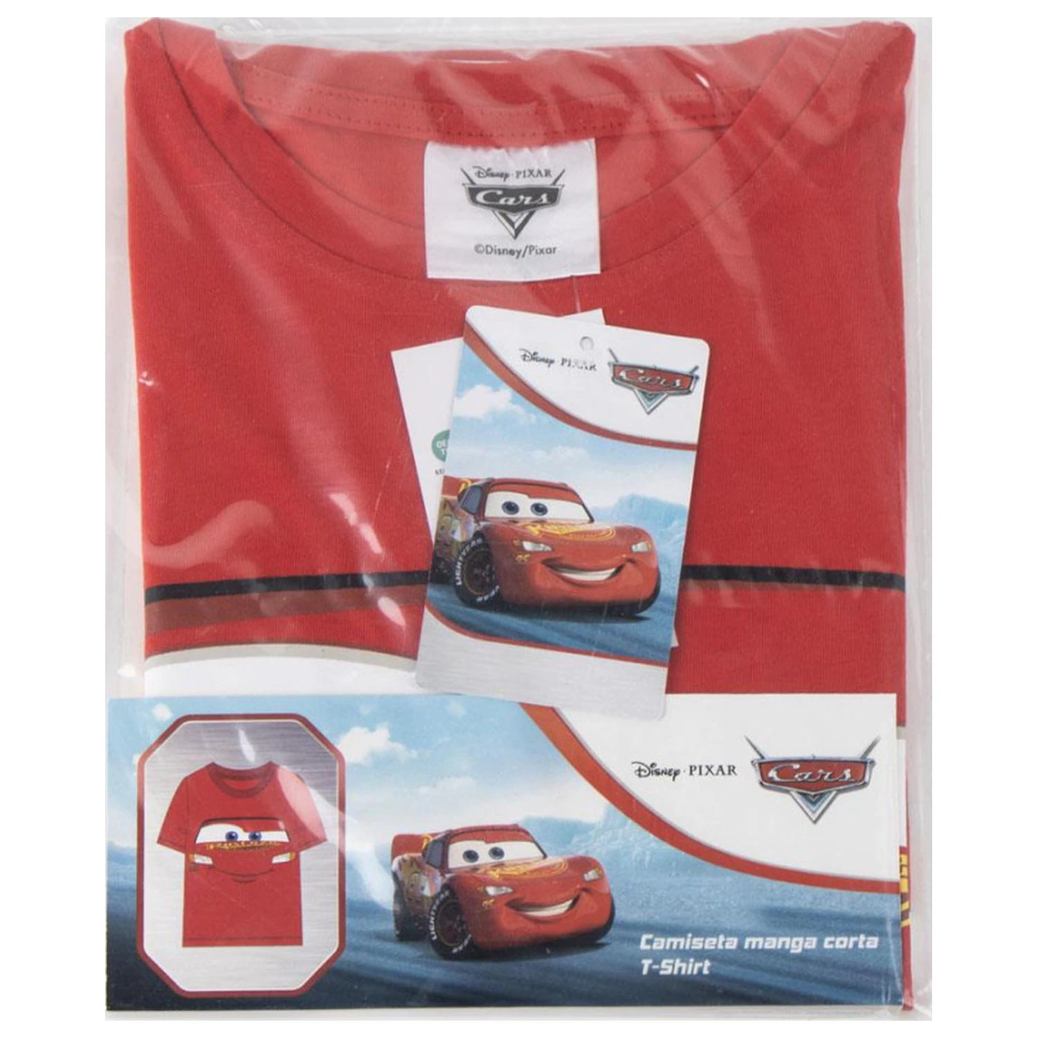 Disney Cars Red Kinder Kurzarm-T-Shirt, Top Produktfoto