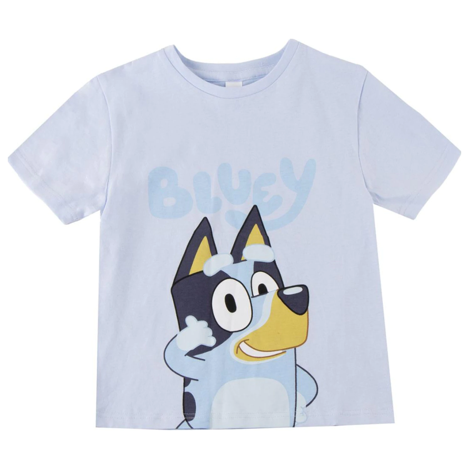 Bluey Smile Kinder Kurzarm-T-Shirt, Oberteil Produktfoto
