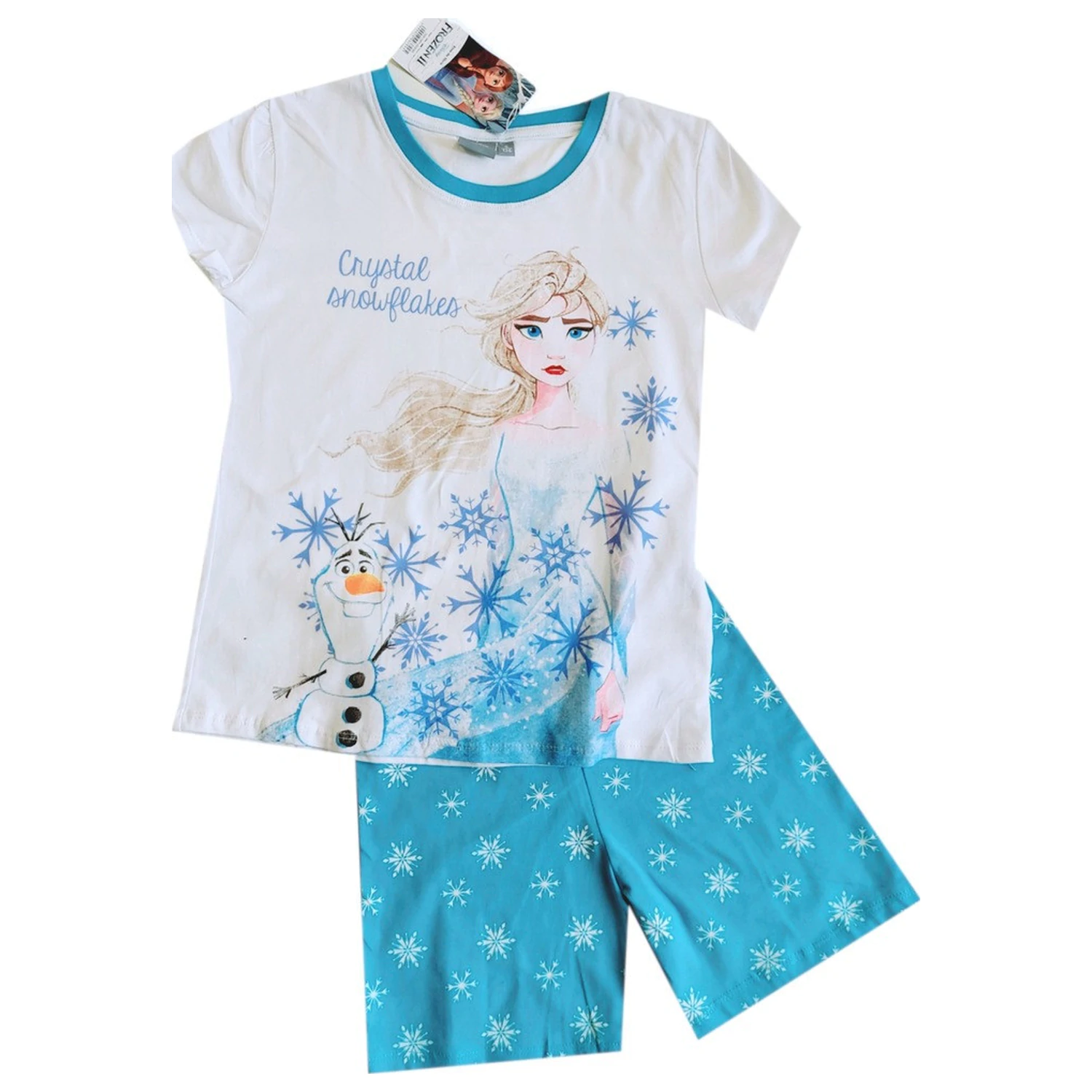 Disney Frozen Crystal Kurzer Schlafanzug für Kinder Produktfoto
