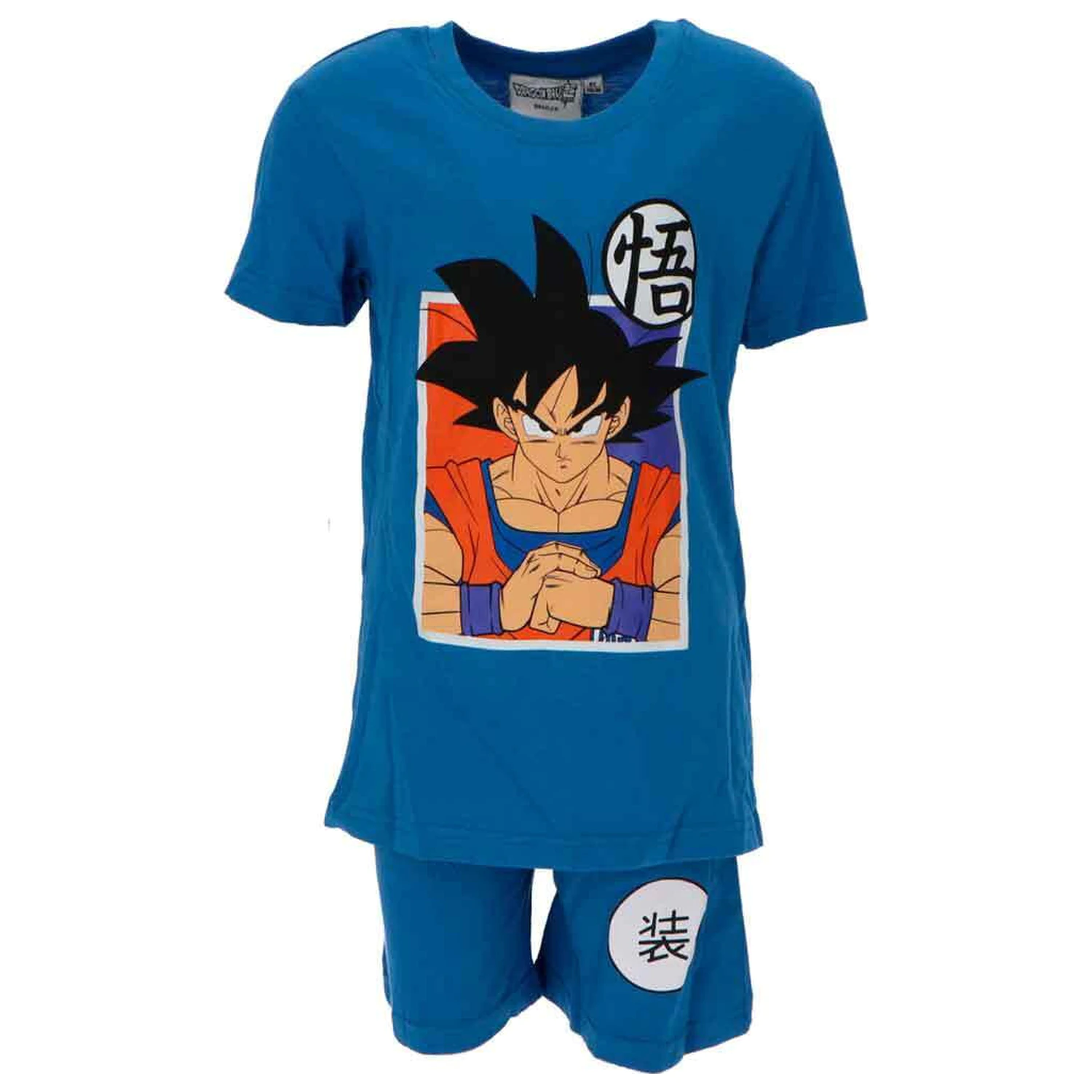 Dragon Ball Super Saiyan Blue Kinder Kurzer Schlafanzug Produktfoto
