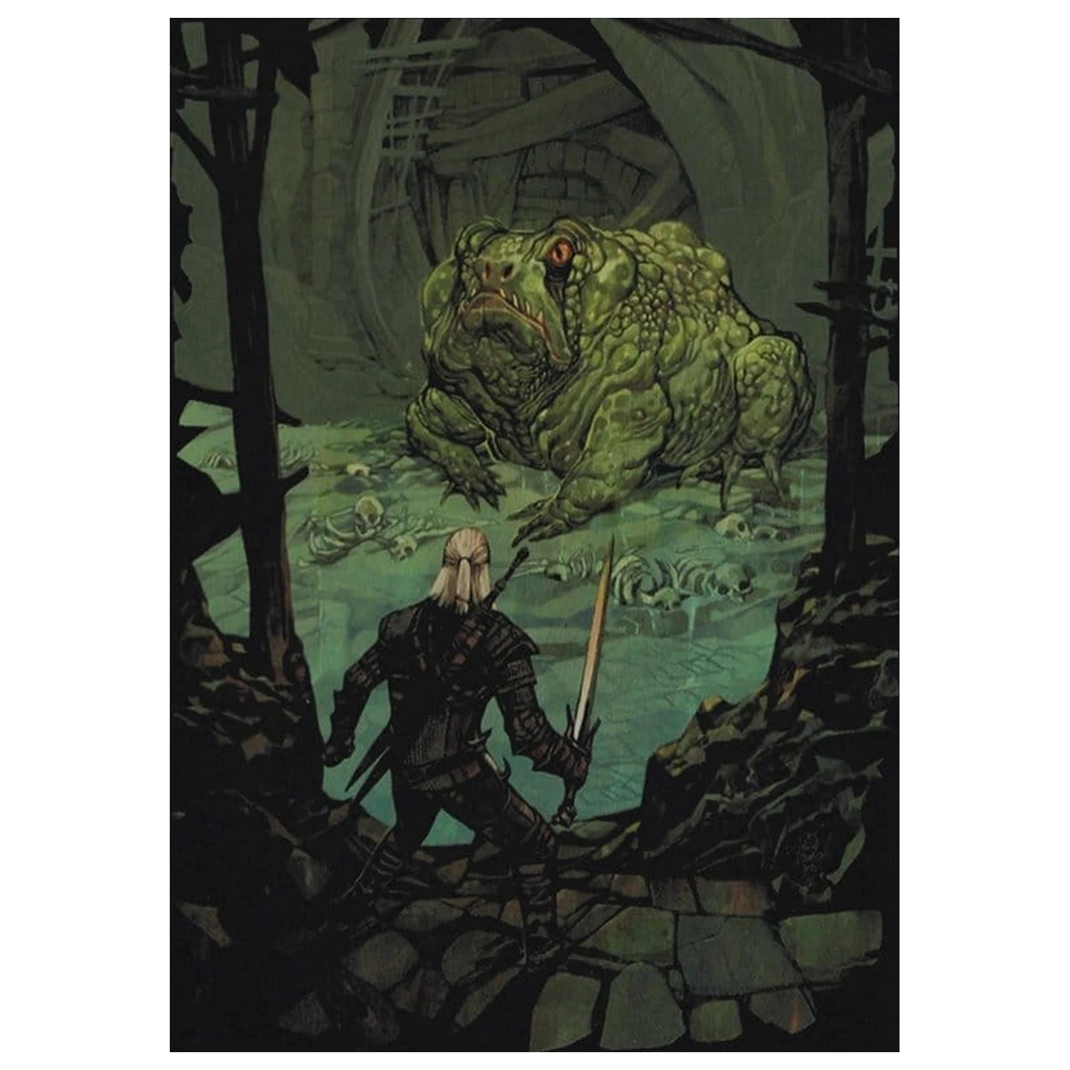 The Witcher T-Shirt The Toad Prince Produktfoto