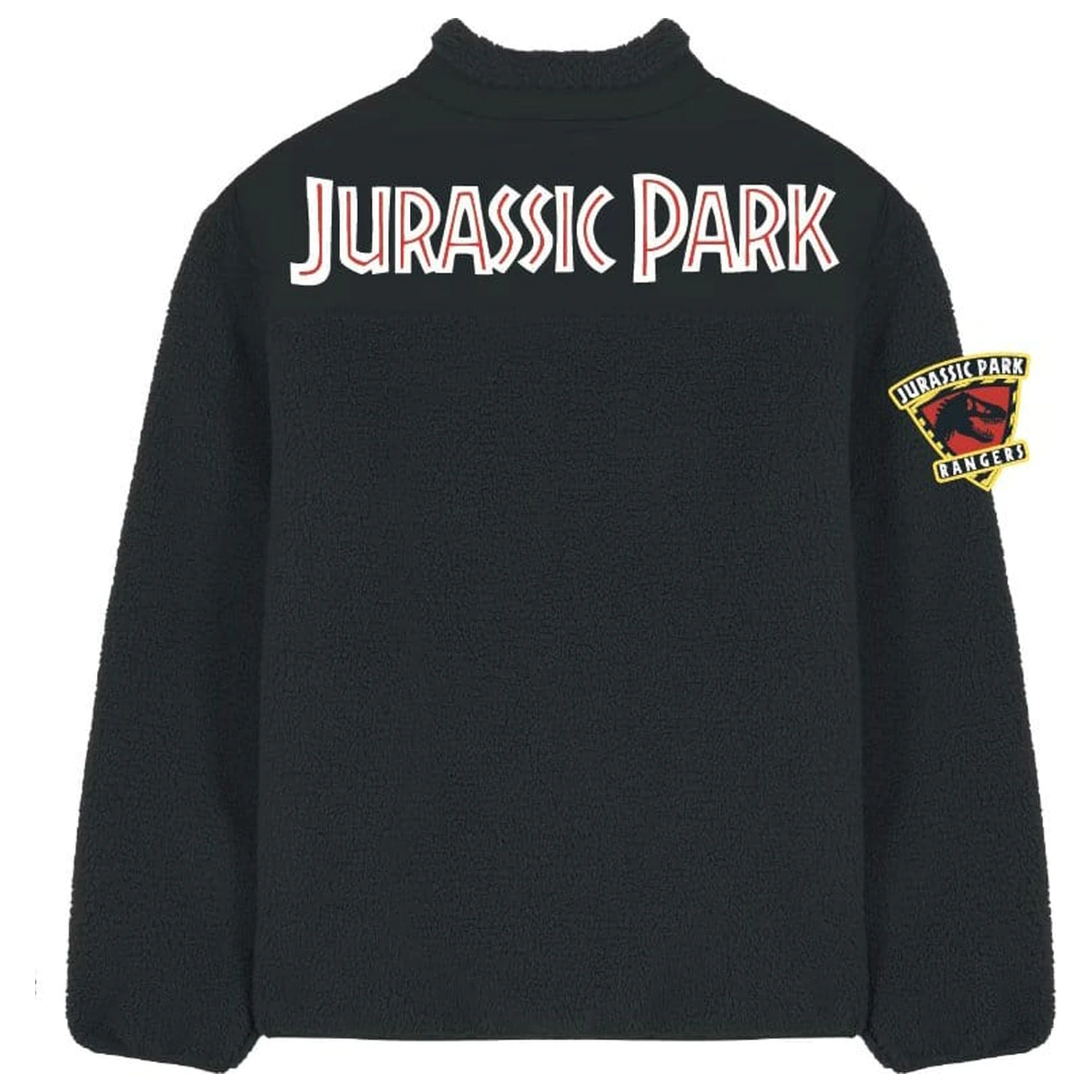 Jurassic Park Logo Sherpa Jacke Produktfoto