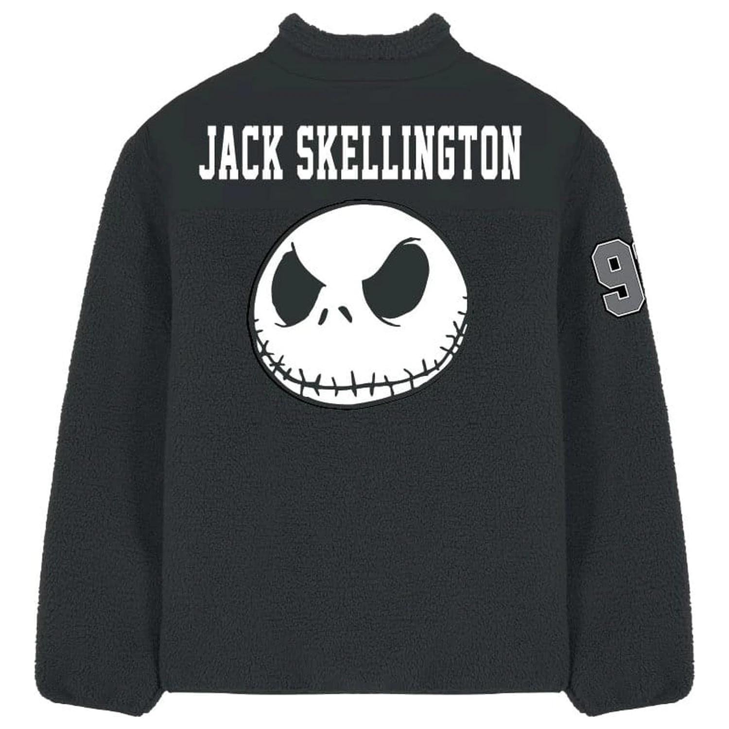 The Nightmare Before Christmas Jack Skellington Sherpa Jacke Produktfoto
