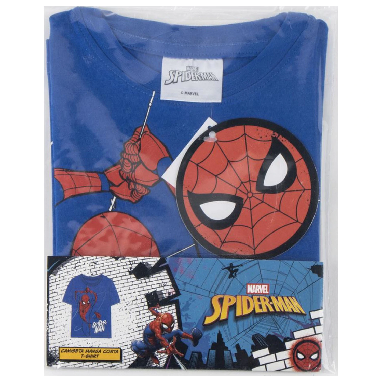 Spider-Man Tour Kinder Kurzarm T-Shirt Oberteil Produktfoto
