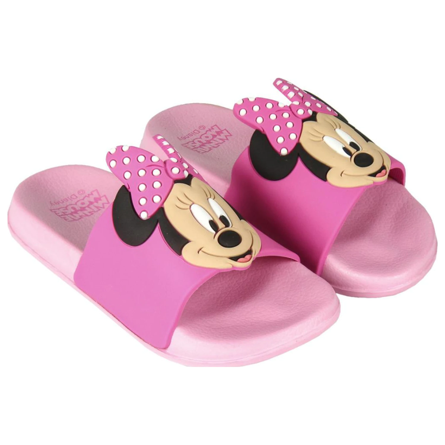 Disney Minnie Pink 3D Kinder Hausschuhe Produktfoto