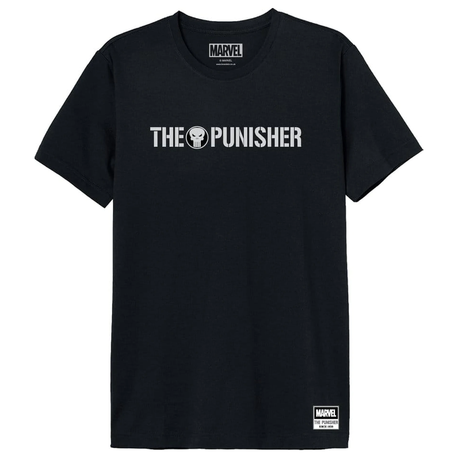 Marvel T-Shirt The Punisher Text Logo Produktfoto