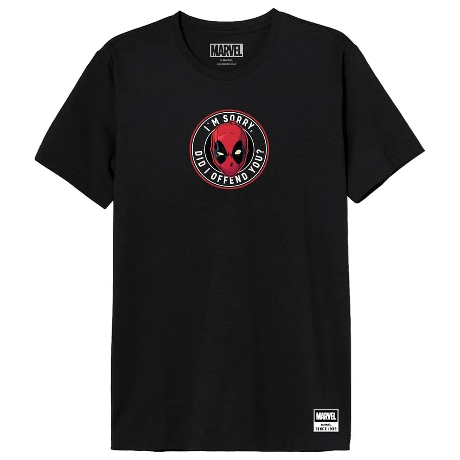 Marvel T-Shirt Deadpool Mask Produktfoto